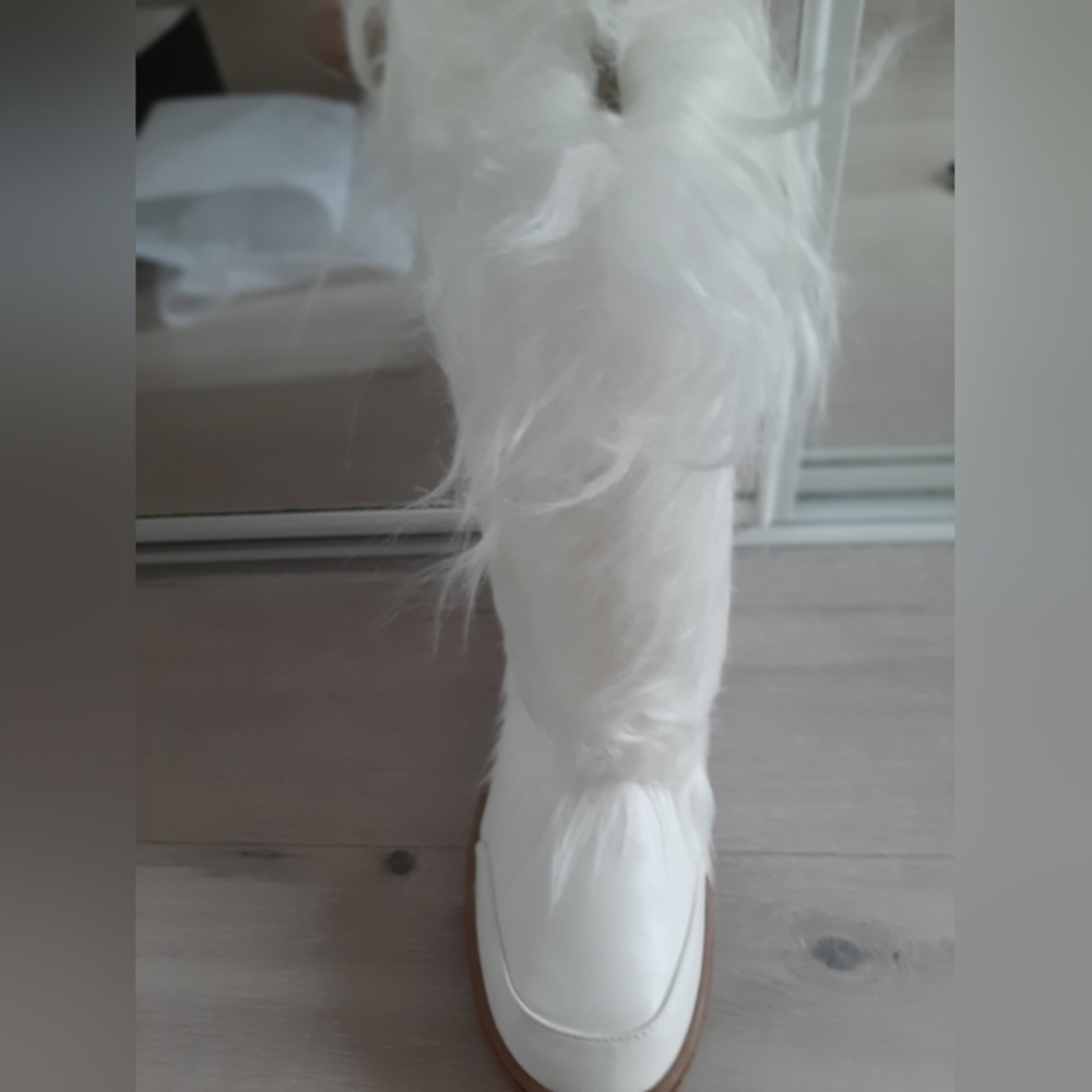 White boots